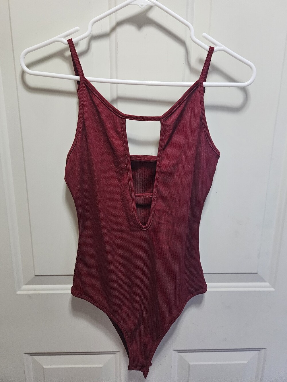 Shein Ladder Front Spaghetti Strap Bodysuit